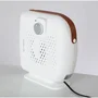 Chauffage d'appoint 500W Blanc avec résistance et ventilateur