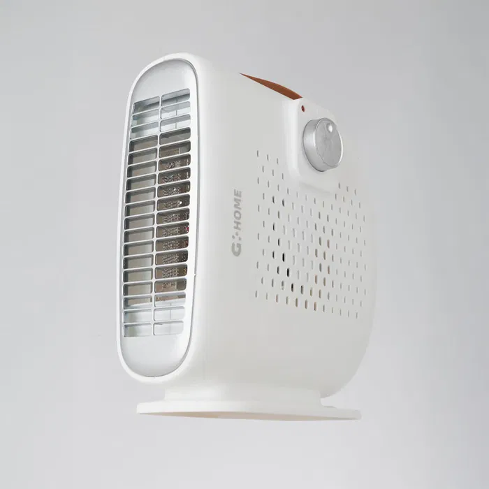 Chauffage d'appoint 500W Blanc avec résistance et ventilateur