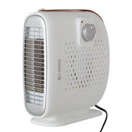 Résistance Chauffage + Ventilateur 500W Blanc