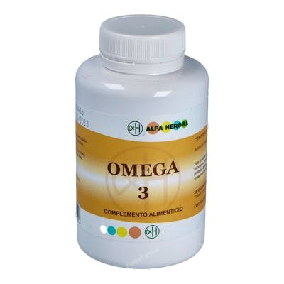 ALFA HERBAL Omega 3 Huile de Saumon 100 Perles - Complément Alimentaire Acides Gras Oméga-3 ALFA HERBAL Omega 3 Huile de Saumon 100 Perles - Complément Alimentaire Acides Gras Oméga-3