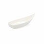 Quid Select Mini Assiette / Barco en Porcelaine Blanche Brillant 12,5 cm (12 Unités)