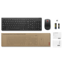Lenovo Essential Wireless Keyboard and Mouse Kit Teclado QWERTY Ratón 1600 DPI USB Receptor Nano Français
