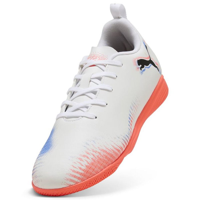 Chaussures de Futsal pour Enfants Puma Future 8 Play It Blanc