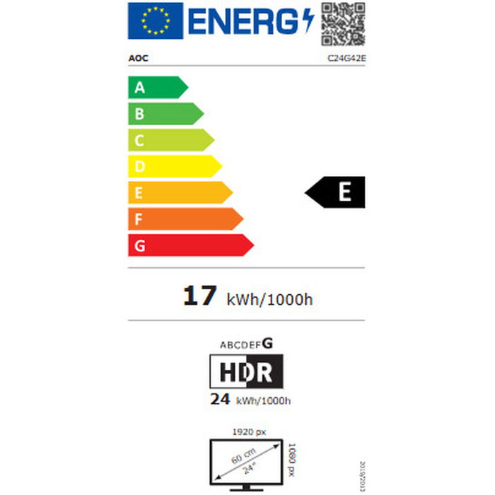 Écran AOC C24G42E Full HD 23,6"