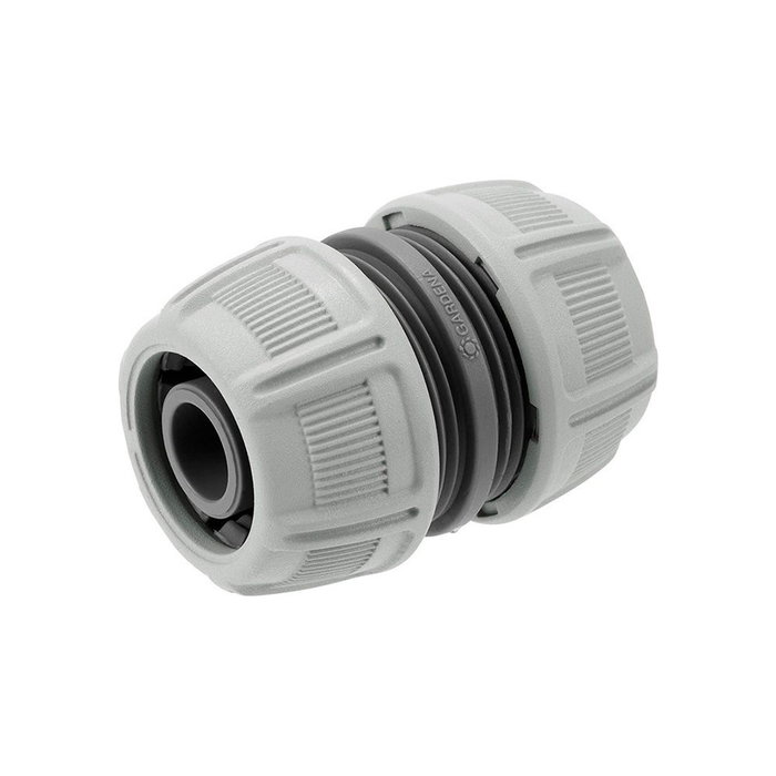 Gardena Réparateur de tuyau 3/4 pouce, 19 mm, gris, polypropylène, antigel, anti-UV, blister Gardena Réparateur de tuyau 3/4 pouce, 19 mm, gris, polypropylène, antigel, anti-UV, blister