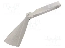 BETA Jauge d'écart métrique, amplitude 0,05÷1mm (Lot de 20 pièces)