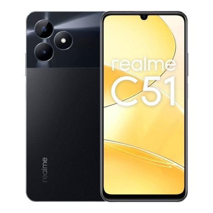 Smartphone Realme C51 6,7" Octa Core 6 GB RAM 256 GB Noir