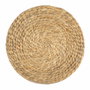Andrea House Dessous de plat Jacinto rond en fibre naturelle marron Ø 37 cm