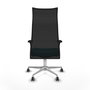 Piqueras y Crespo Chaise de Bureau Albacete XL Turquoise et Noir