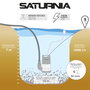SATURNIA Pompe à eau submersible 900W 233 Lt/min
