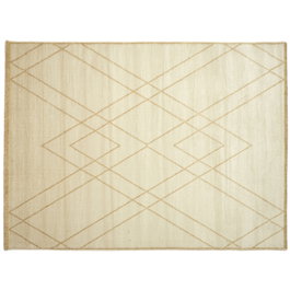 Home Deco Factory Tapis Londres 150x200 cm avec lignes dorées