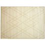 Home Deco Factory Tapis Londres 150x200 cm avec lignes dorées
