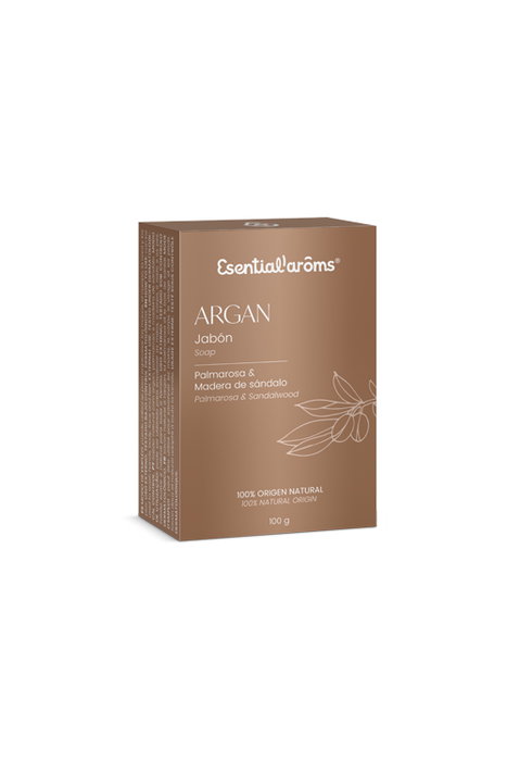 ESENTIAL AROMS JABON ARGAN ESENTIAL COSMOS 100 g