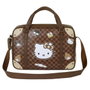 Karactermania Sac à dos pour ordinateur portable Hello Kitty Squares, marron 29x42x9 cm