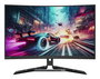 Lenovo Écran PC Gamer Courbé 31.5" (80 cm) - Résolution Quad HD 2560 x 1440, Panneau VA, 180 Hz, 0.5 ms, Rapport 1500R, 350 cd/m², 3000:1, Ports HDMI et DisplayPort