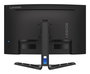 Lenovo Écran PC Gamer Courbé 31.5" (80 cm) - Résolution Quad HD 2560 x 1440, Panneau VA, 180 Hz, 0.5 ms, Rapport 1500R, 350 cd/m², 3000:1, Ports HDMI et DisplayPort