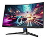 Lenovo Écran PC Gamer Courbé 31.5" (80 cm) - Résolution Quad HD 2560 x 1440, Panneau VA, 180 Hz, 0.5 ms, Rapport 1500R, 350 cd/m², 3000:1, Ports HDMI et DisplayPort