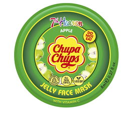 7Th Heaven Masque à la Gelée de Pomme Chupa Chups 8 ml - Soin Visuel Hydratant et Éclaircissant à la Vitamine C