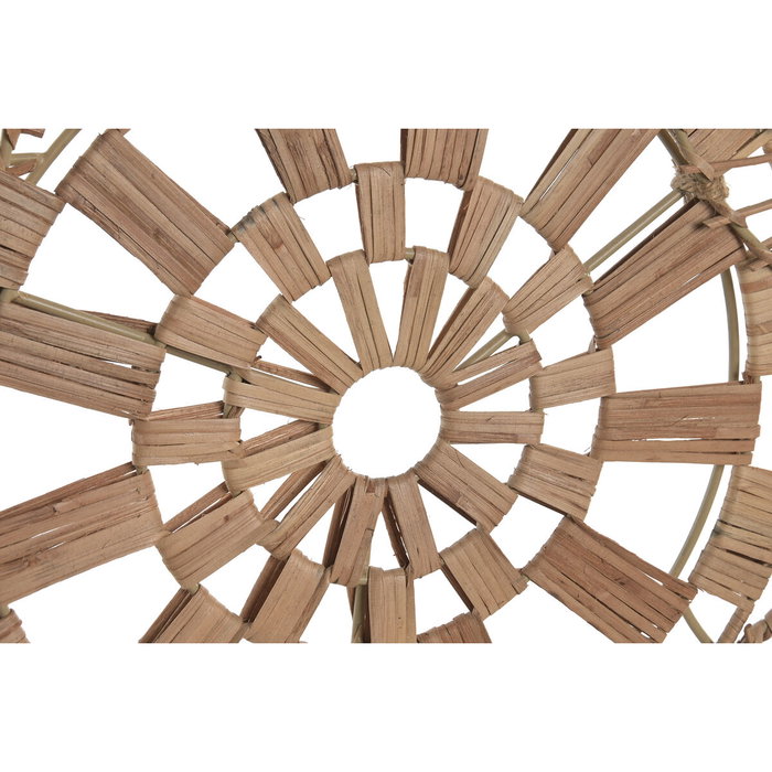 Home ESPRIT Décoration murale Bali en métal Naturel 92 x 3 x 56 cm Home ESPRIT Décoration murale Bali en métal Naturel 92 x 3 x 56 cm