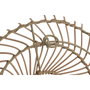 Home ESPRIT Décoration murale Bali en métal Naturel 92 x 3 x 56 cm
