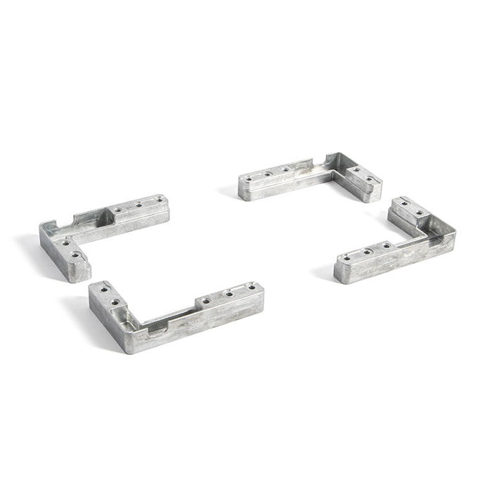 SALICE Kit d'équerres de fixation pour porte en aluminium Air SALICE Kit d'équerres de fixation pour porte en aluminium Air