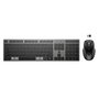 HP 725 - Ensemble clavier et souris sans fil rechargeable Bluetooth et 2,4 GHz multi-appareils avec boutons programmables et charge rapide USB-C