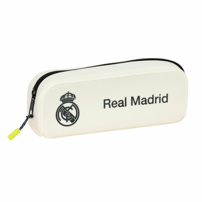 Fourre-tout Real Madrid C.F. Blanc 18.5 x 7.5 x 5.5 cm Fourre-tout Real Madrid C.F. Blanc 18.5 x 7.5 x 5.5 cm