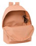 Safta Munich Basicos, sac à dos double pour ordinateur portable 15,6" avec chargeur USB, couleur pêche, dimensions 31 x 44 x 18 cm