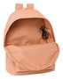 Safta Munich Basicos, sac à dos double pour ordinateur portable 15,6" avec chargeur USB, couleur pêche, dimensions 31 x 44 x 18 cm