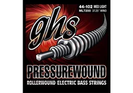GHS Jeu de cordes pour basse Pressurewound Medium Light 44-102