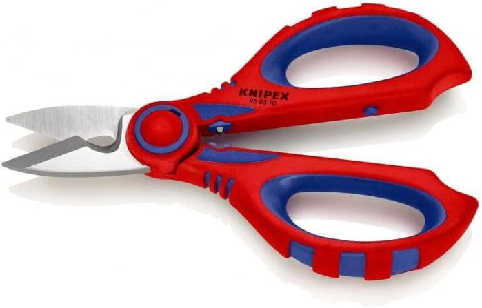KNIPEX Ciseaux pour électriciens avec point de sertissage 95 05 10 SB