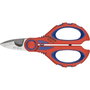 Knipex Ciseaux d'électricien avec point de sertissage 95 05 10 SB