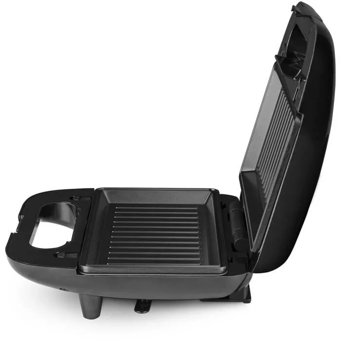 Weasy JOY600 Appareil à croque-monsieur 4 en 1, 750W, 4 plaques interchangeables antiadhésives pour sandwichs, gaufres, grillades et donuts