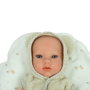 Muñecas Arias - Poupée reborn Arias 38 cm Max Beige avec coussin (corps en vinyle, sexe garçon) - Produit en espagnol