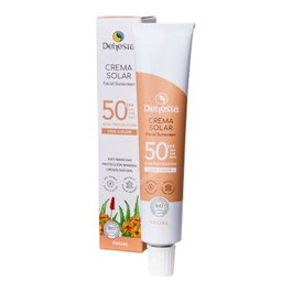 DEHESIA Crème Faciale Solaire SPF 50 avec Couleur Bio 30ml