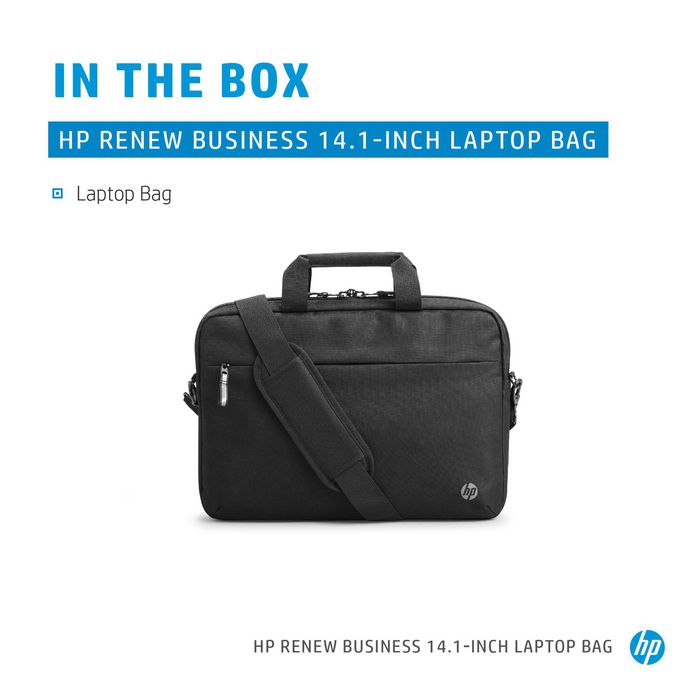 HP Sacoche pour ordinateur portable Renew Business 14.1 pouces - Protection RFID et contre le vol - Matériaux éco-responsables