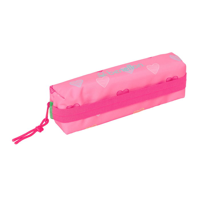 Benetton Fourre-tout Heart Rose 22 x 4 x 7 cm