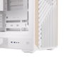 Einarex PULSE P800 RGB White Boîtier PC Semi-Tour ATX Gaming Vitre Trempée 4 Ventilateurs RGB USB-C Blanc