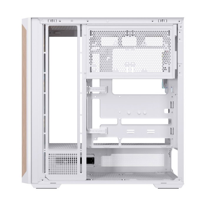 Einarex PULSE P800 RGB White Boîtier PC Semi-Tour ATX Gaming Vitre Trempée 4 Ventilateurs RGB USB-C Blanc Einarex PULSE P800 RGB White Boîtier PC Semi-Tour ATX Gaming Vitre Trempée 4 Ventilateurs RGB USB-C Blanc