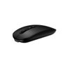Coolbox Souris Sans Fil IA WA02 - Bluetooth 5.0 & 2.4 GHz - Optique 1000/1600 DPI - Batterie Rechargeable USB-C - Noir