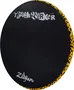 Zildjian Pad de Pratiques Signature Travis Barker 6" - Double Face Silicone/Mousse, Motif Guépard Orange