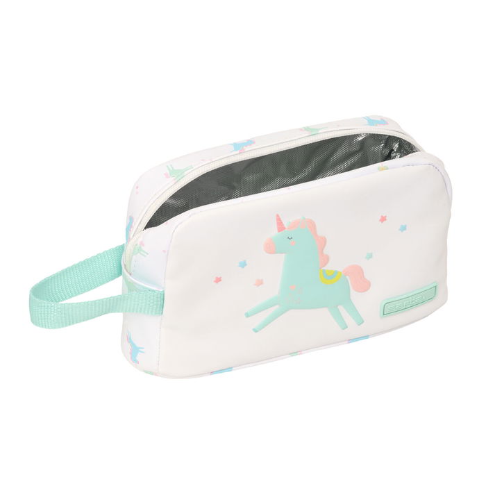 Sac glacière goûter Safta Unicornio Beige 21,5 x 12 x 6,5 cm
