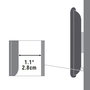 Vivolink Support Mural Pro Large pour Téléviseurs 42 à 80 Pouces, Compatible VESA 800x400, Capacité Max 80 kg, Montage Mince 28 mm, Installation en Portrait ou Paysage