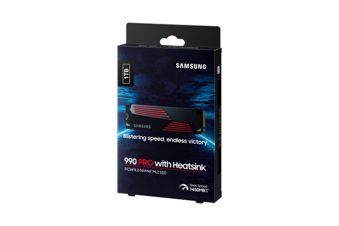 Samsung 990 PRO Heatsink 1TB M.2 NVMe SSD