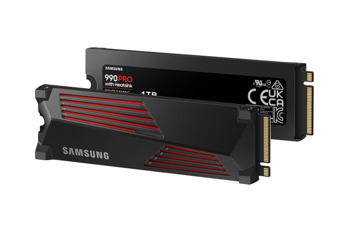 Samsung 990 PRO Heatsink 1TB M.2 NVMe SSD