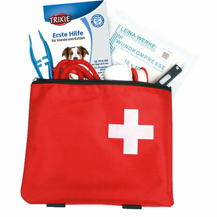 Trousse de premiers secours Trixie 1929 Rouge 11 Pièces