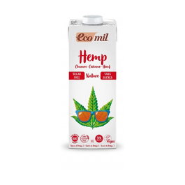 Ecomil Bebida de Cáñamo Bio Sin Azúcar 1L