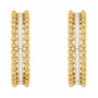 Tommy Hilfiger Boucles d'oreilles en acier inoxydable doré
