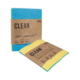 MEMO Lot de 3 bayetas en cellulose sans plastique
