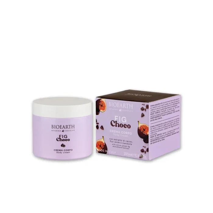 Bioearth Fig Choco Crème pour le corps Hydratante & Adoucissante 300 ml Bioearth Fig Choco Crème pour le corps Hydratante & Adoucissante 300 ml